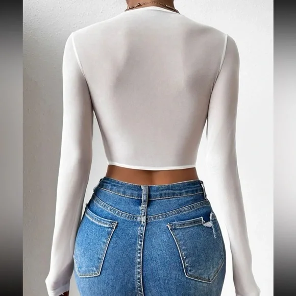 Boho lace bustier corset crop top